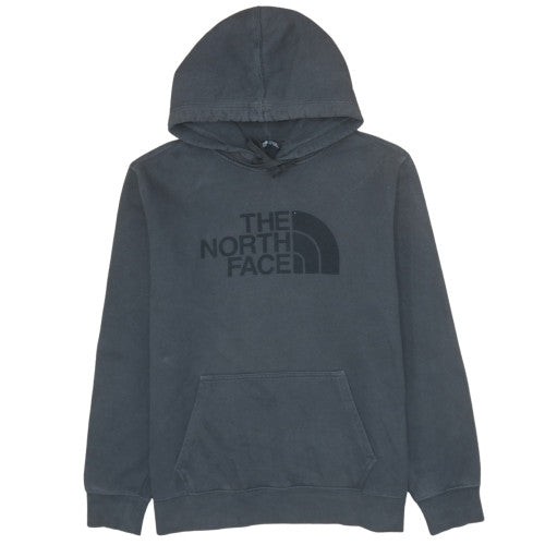 The North Face Mens Grey Pullover Hoodie Size L Outdoor Fleece