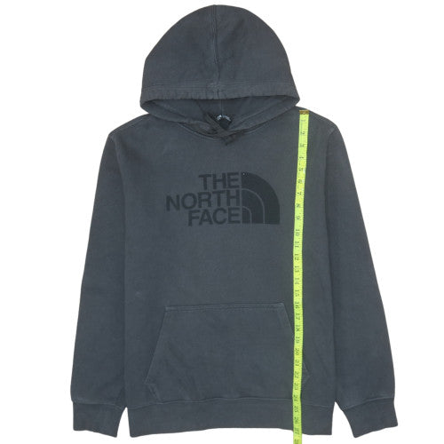 The North Face Mens Grey Pullover Hoodie Size L Outdoor Fleece