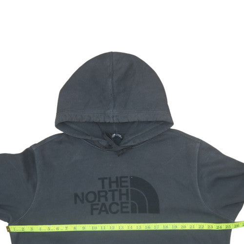 The North Face Mens Grey Pullover Hoodie Size L Outdoor Fleece