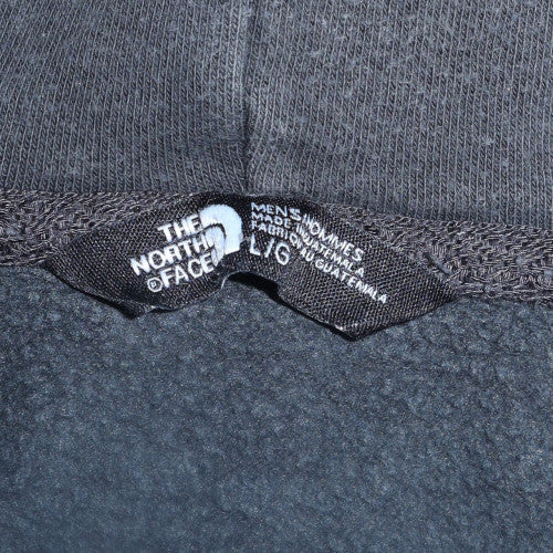 The North Face Mens Grey Pullover Hoodie Size L Outdoor Fleece