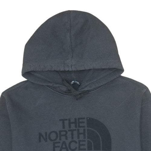The North Face Mens Grey Pullover Hoodie Size L Outdoor Fleece