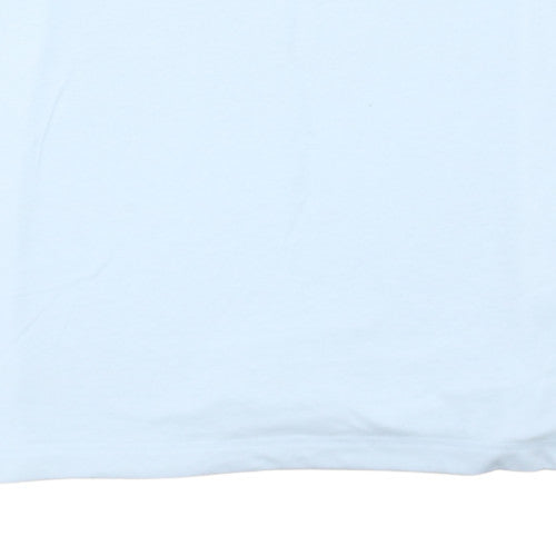 Reebok Men's White PlayDry Crew Neck Short Sleeve T-Shirt Size L
