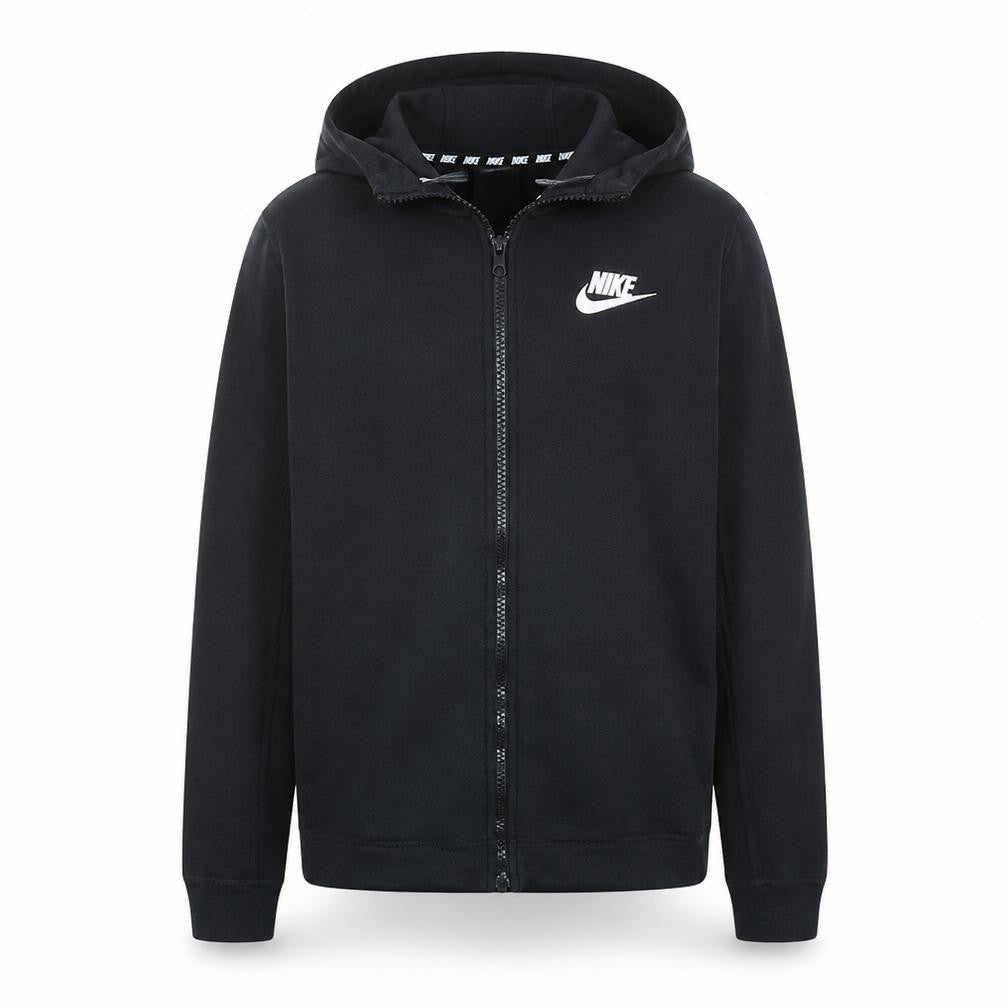 Nike Men's Black Full Zip Hoodie S Fleece Sportswear