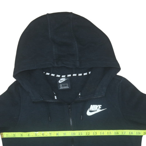 Nike Men's Black Full Zip Hoodie S Fleece Sportswear