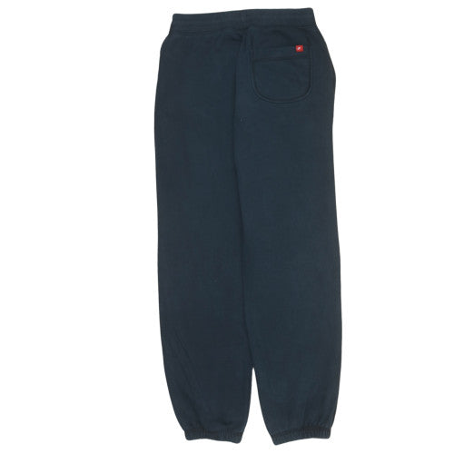 Nike Men's Blue Fleece Sweatpants S Regular Fit Joggers