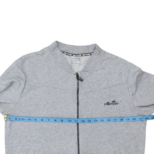 Ellesse Men’s Grey XL Track Jacket Full Zip Lightweight Activewear