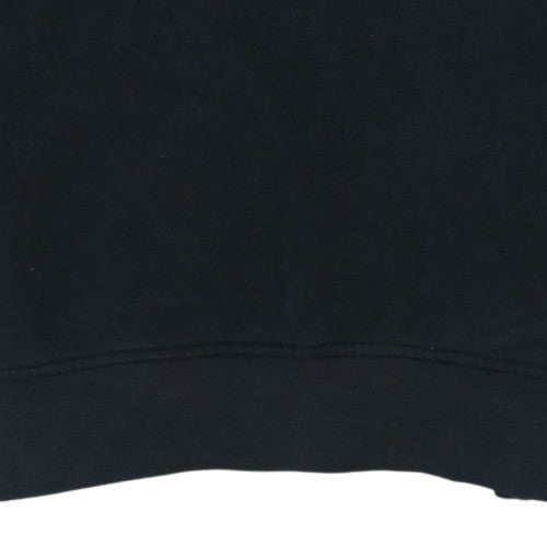 Umbro Men Black Small Crew Neck Pullover Sweatshirt