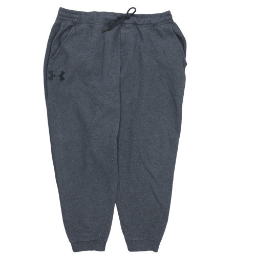 Under Armour Men's Grey 2XL Jogger Sweatpants Fleece Tapered Fit