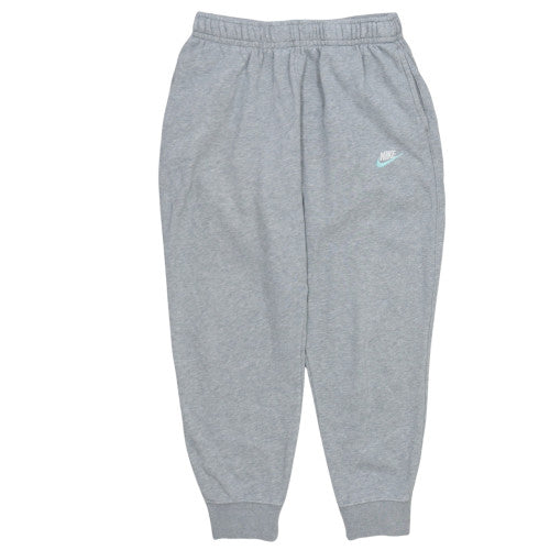 Nike Women Grey Fleece Jogger Sweatpants M Regular Fit