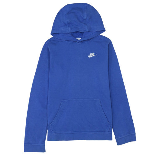 Nike Boys Blue XL Pullover Hoodie Classic Fleece Sweatshirt