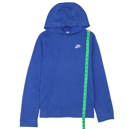Nike Boys Blue XL Pullover Hoodie Classic Fleece Sweatshirt