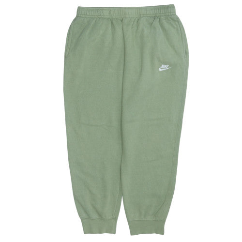 Nike Men's Green Fleece Jogger Sweatpants L Regular Fit