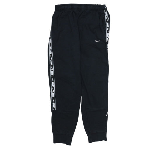 Nike Men's Black L Jogger Sweatpants with Side Stripe Logo