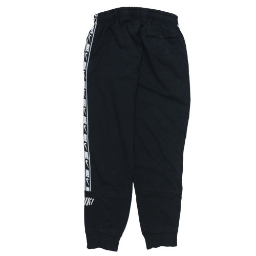 Nike Men's Black L Jogger Sweatpants with Side Stripe Logo