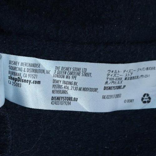 Disney Women Navy Blue Hooded Pullover Sweatshirt XL Mickey Mouse