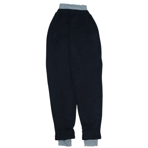 Nike Womens Black XS Jogger Sweatpants Fleece Lined Drawstring