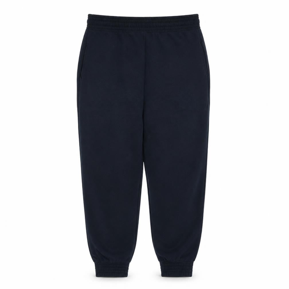 Front view of Nike men’s black jogger sweatpants m regular fit cotton blend