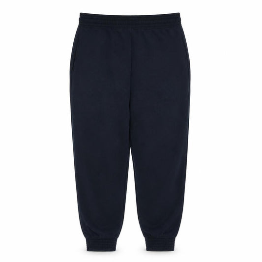 Front view of Nike men’s black jogger sweatpants m regular fit cotton blend