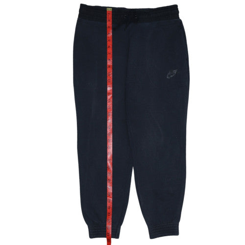 Nike Mens Black Jogger Sweatpants M Regular Fit Cotton Blend