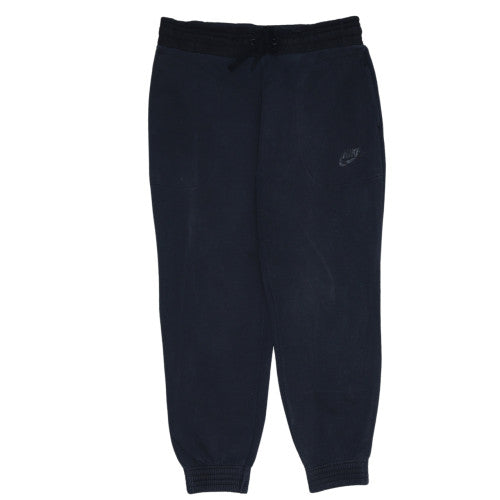 Nike Mens Black Jogger Sweatpants M Regular Fit Cotton Blend