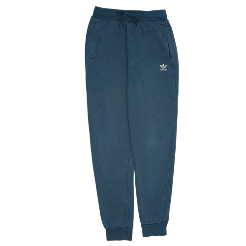 Adidas Boys Blue Jogger Sweatpants 13-14 Years Cotton Blend Fleece