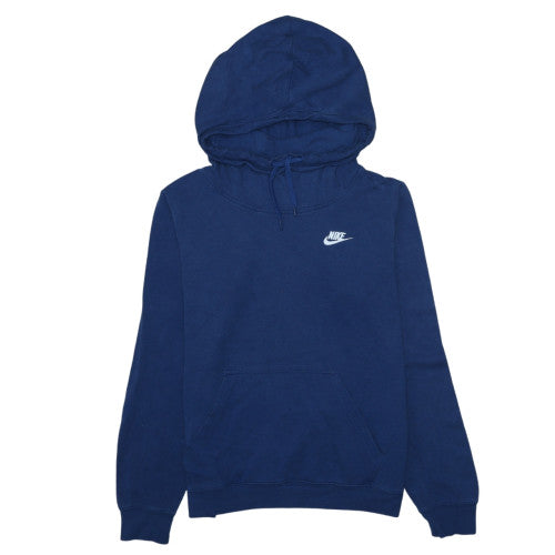 Nike Men's Blue Small Pullover Hoodie Fleece Sweatshirt