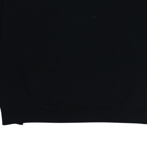 Harley-Davidson Men's Black Pullover Sweatshirt L Embroidered Logo