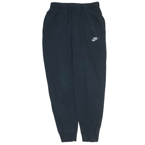 Nike Men's Black Fleece Jogger Sweatpants Medium Elastic Waist