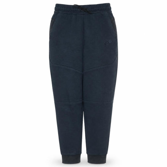 Front view of Nike boys’ black xl jogger sweatpants fleece activewear trousers