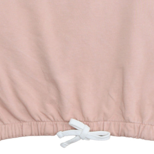 Ellesse Womens Pink Crew Neck Pullover Sweatshirt UK 12 Drawstring Hem