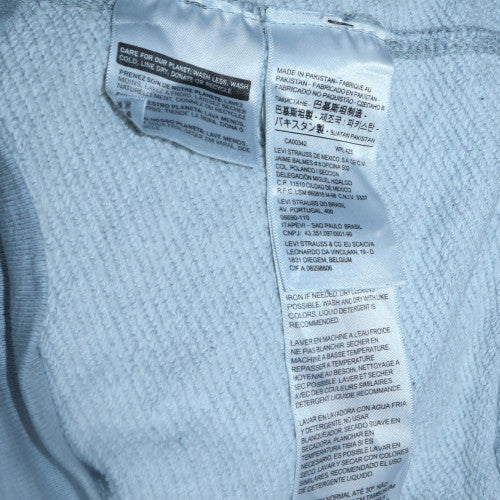 Levi's Men's Grey Crew Neck Pullover Sweatshirt M Regular Fit