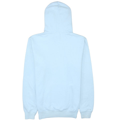 Champion Women’s Light Blue Pullover Hoodie Medium Cotton Blend