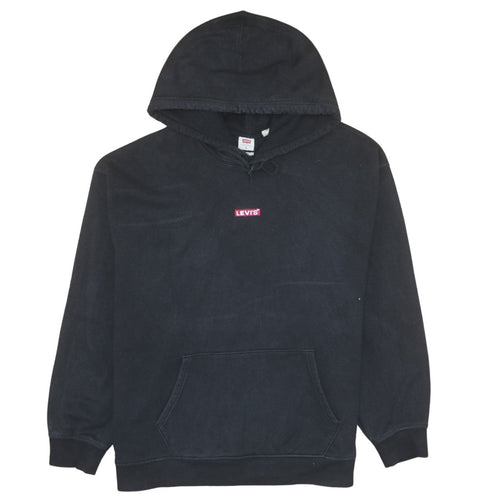Levi's Men's Black XL Relaxed Fit Pullover Hoodie