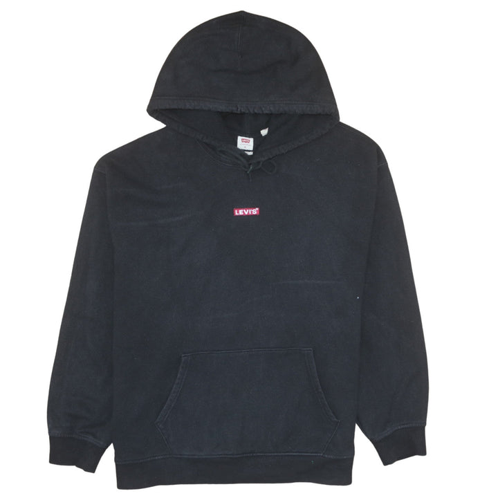 Levi's Men's Black XL Relaxed Fit Pullover Hoodie