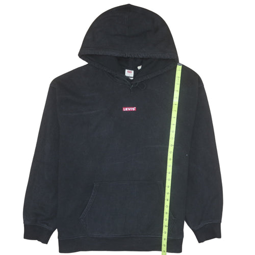 Levi's Men's Black XL Relaxed Fit Pullover Hoodie