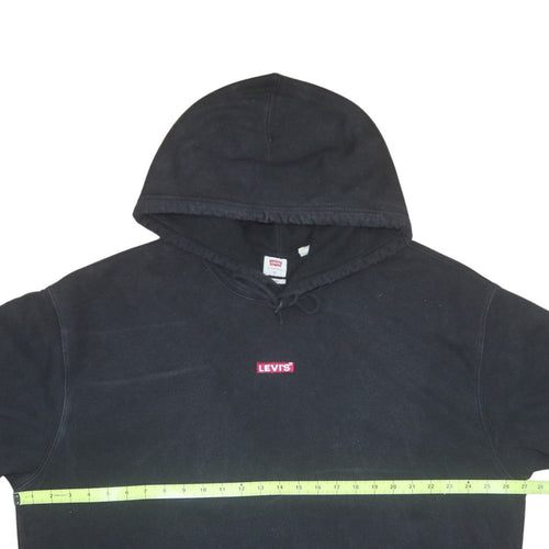Levi's Men's Black XL Relaxed Fit Pullover Hoodie