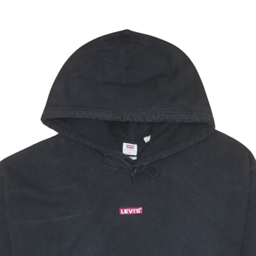 Levi's Men's Black XL Relaxed Fit Pullover Hoodie
