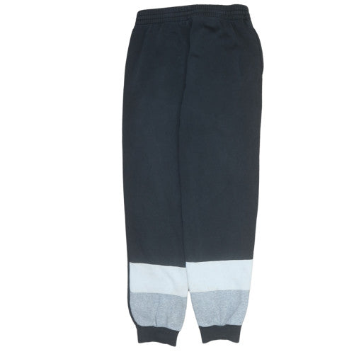 Adidas Boys Black 13-14 Years Jogger Sweatpants with Elastic Waist