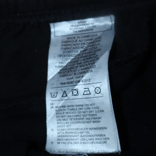 Adidas Boys Black 13-14 Years Jogger Sweatpants with Elastic Waist
