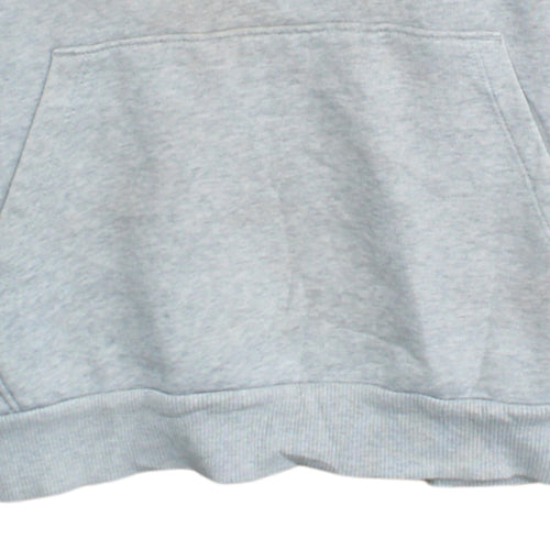 Puma Womens Grey Size 12 Pullover Hoodie Sweatshirt