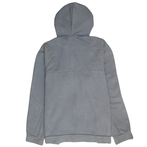 Adidas Mens Grey Full Zip Fleece Hoodie Size L