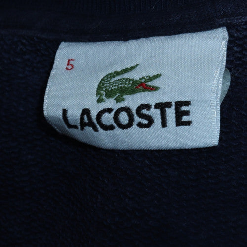 Lacoste Men's Blue Crew Neck Pullover Sweatshirt Size L