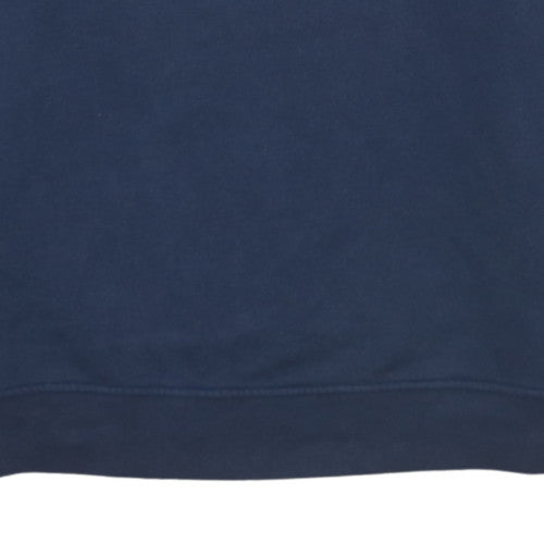 Lacoste Men's Blue Crew Neck Pullover Sweatshirt Size L
