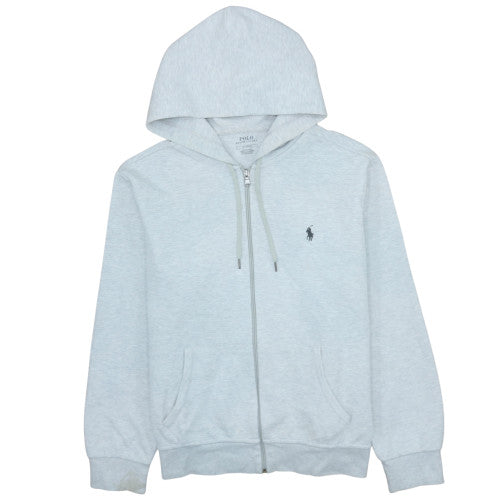 Polo Ralph Lauren Men’s Grey Full Zip Hoodie Size M Regular Fit