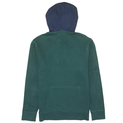Levi's Men's Green Pullover Hoodie M Hooded Fleece Logo Sweatshirt