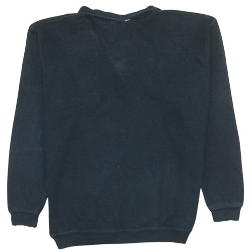 Disney Store Men's Navy Cotton Pullover Sweatshirt Size S Mickey NYC