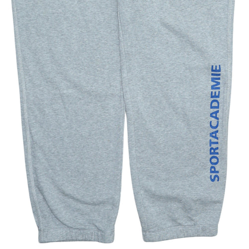 Nike Men's Grey Sweatpants L Sport Academie Fleece Joggers