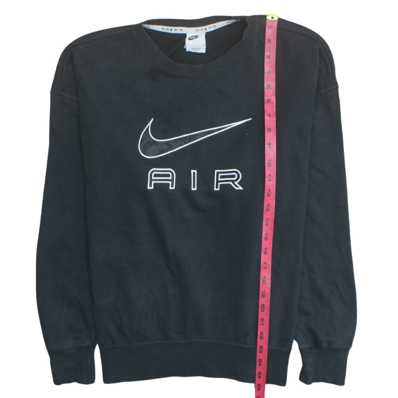 Nike Men's Black Air Crew Neck Pullover Sweatshirt Size S