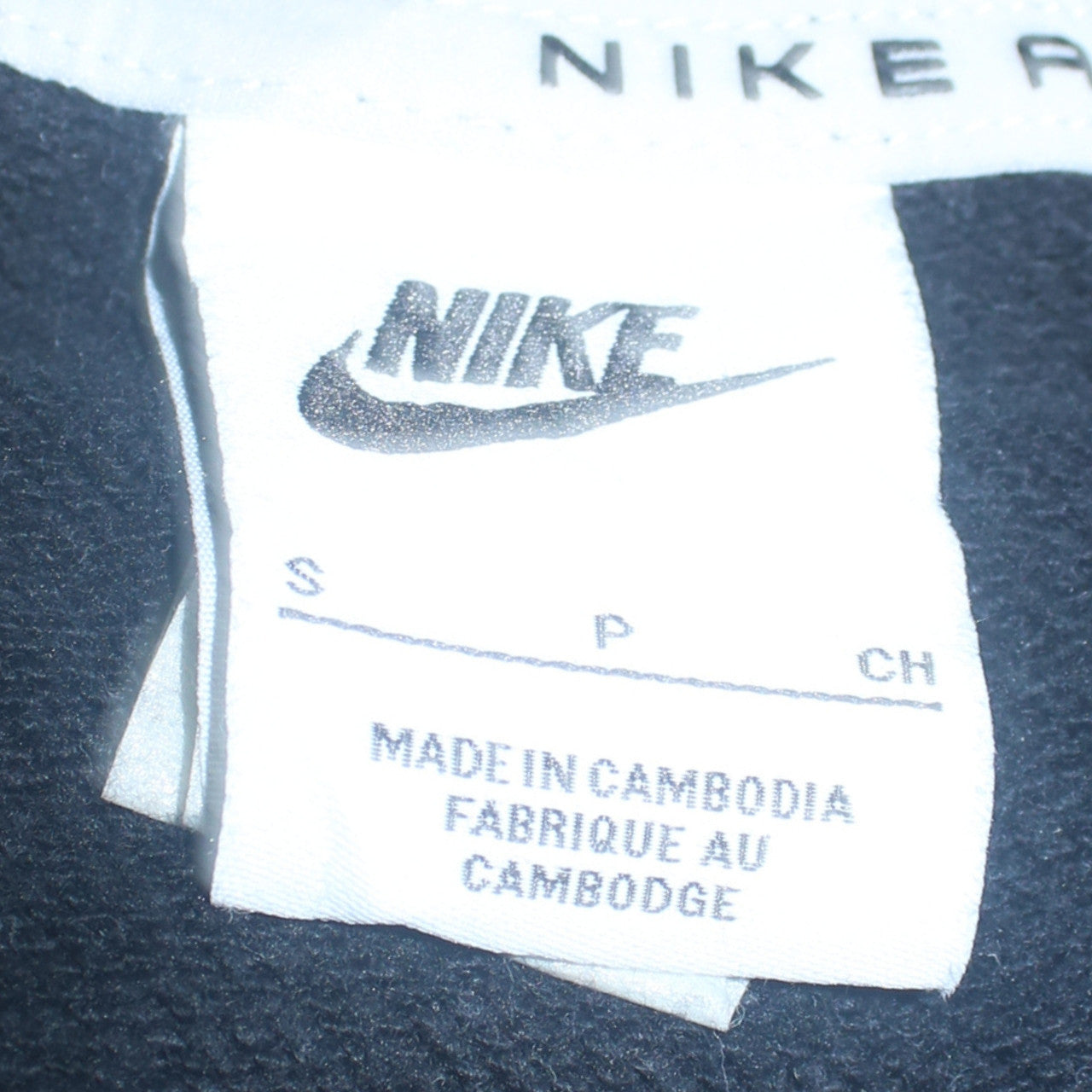 Nike Men's Black Air Crew Neck Pullover Sweatshirt Size S
