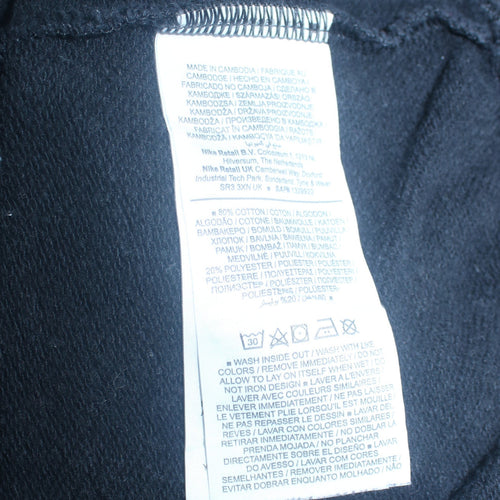 Nike Men's Black Air Crew Neck Pullover Sweatshirt Size S